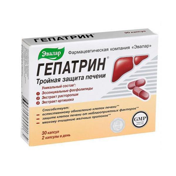 EVALAR gepatrin cps 30